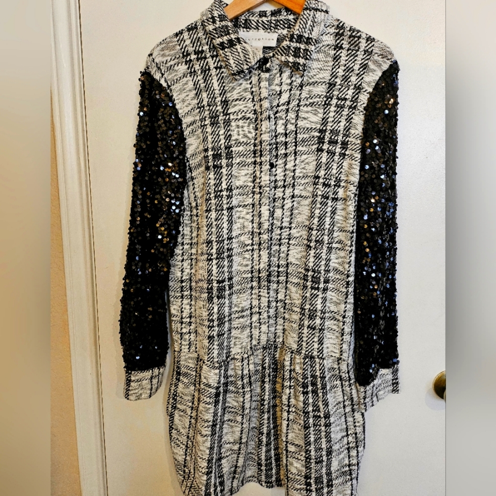 NWOT nic nation drop waist dress